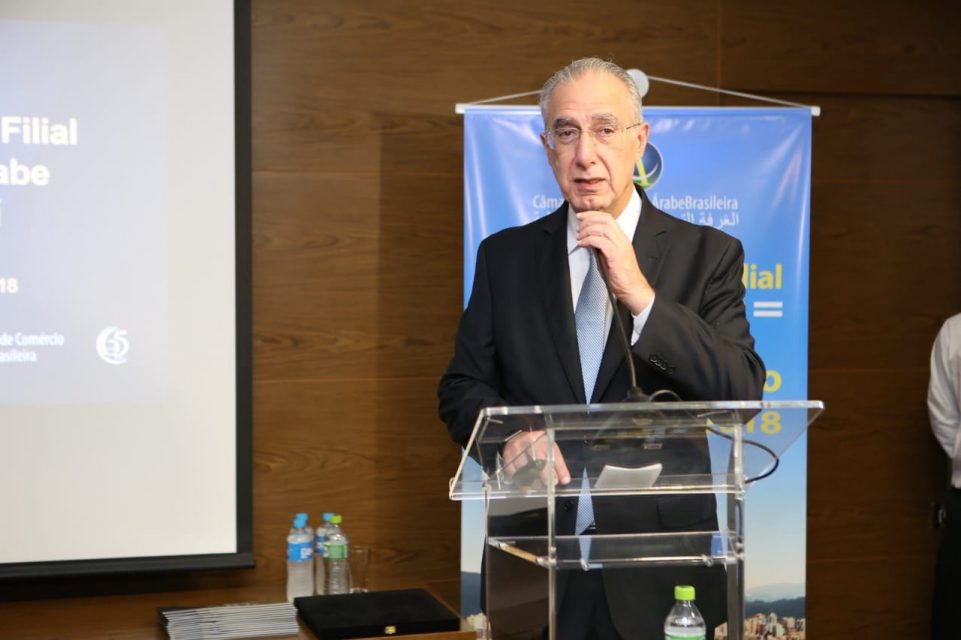 Rubens Hannun, presidente da Cãmara Árabe