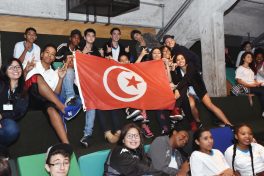 Tunisia brings a cheering crowd to the Soccer Museum