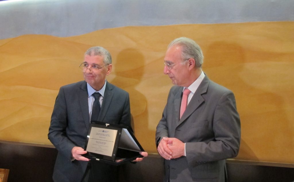 Embaixador Nacer Alem (esq.) e Rubens Hannun: parceria