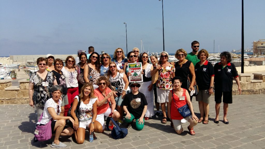 Grupo que viajou ao Líbano anteriormente