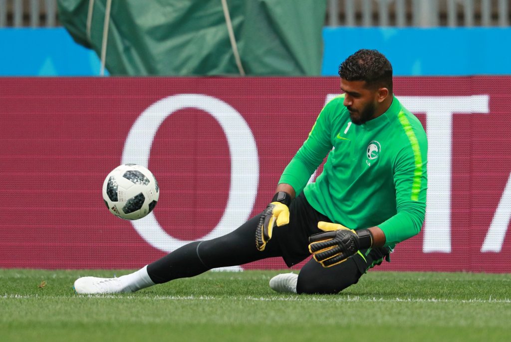 Arábia Saudita disputa partida inicial da Copa
