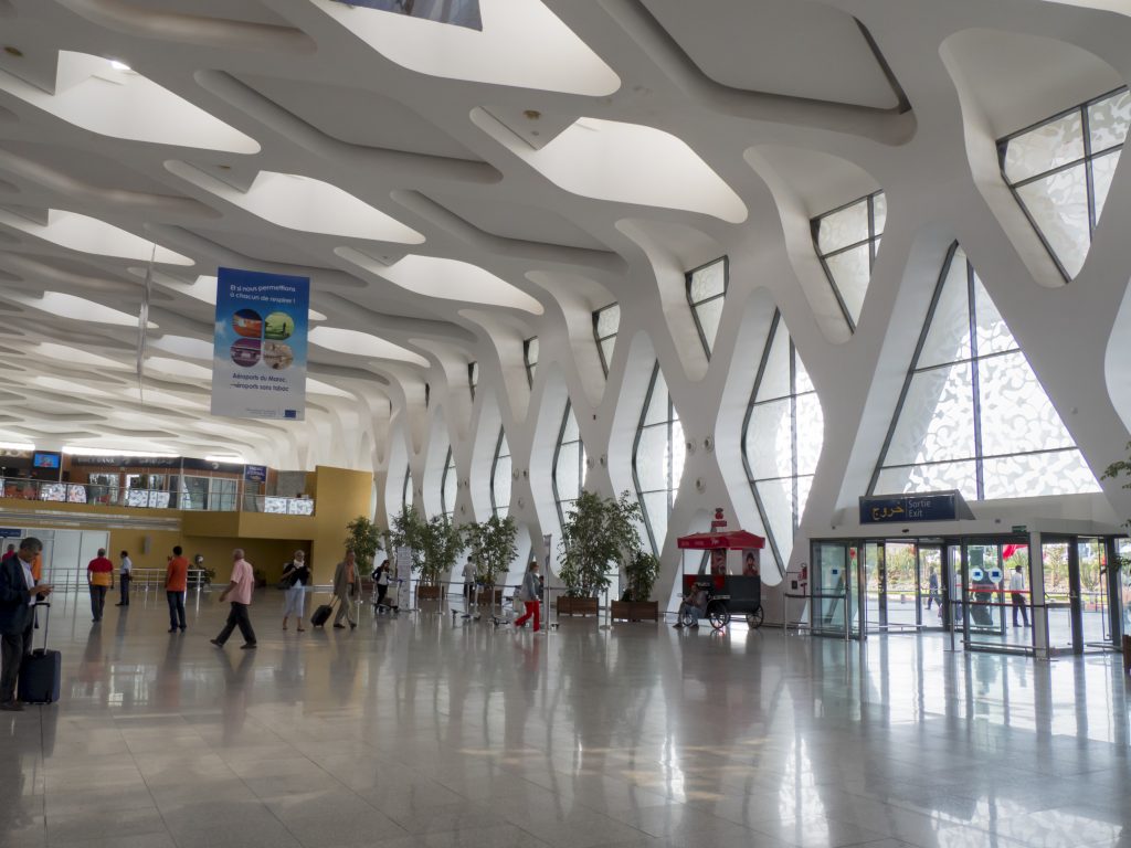 Marrakech-Menara é um dos aeroportos do país