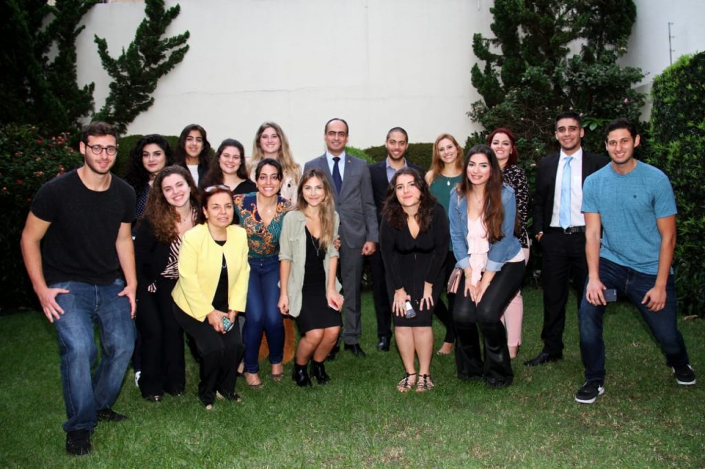 Econtro de jovens descendente de libaneses