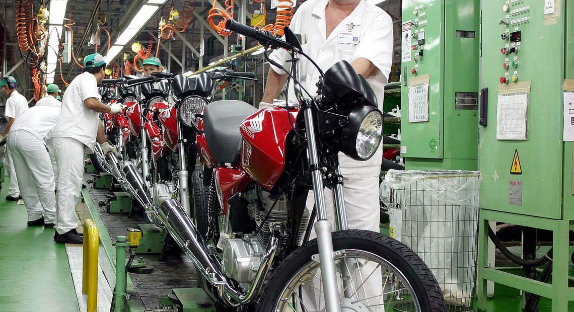 Motorcycle production up 5 in September Agência de Notícias BrasilÁrabe