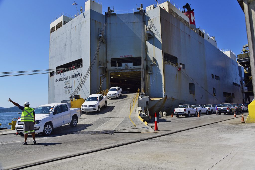 Importações de veículos cresceram na semana passada