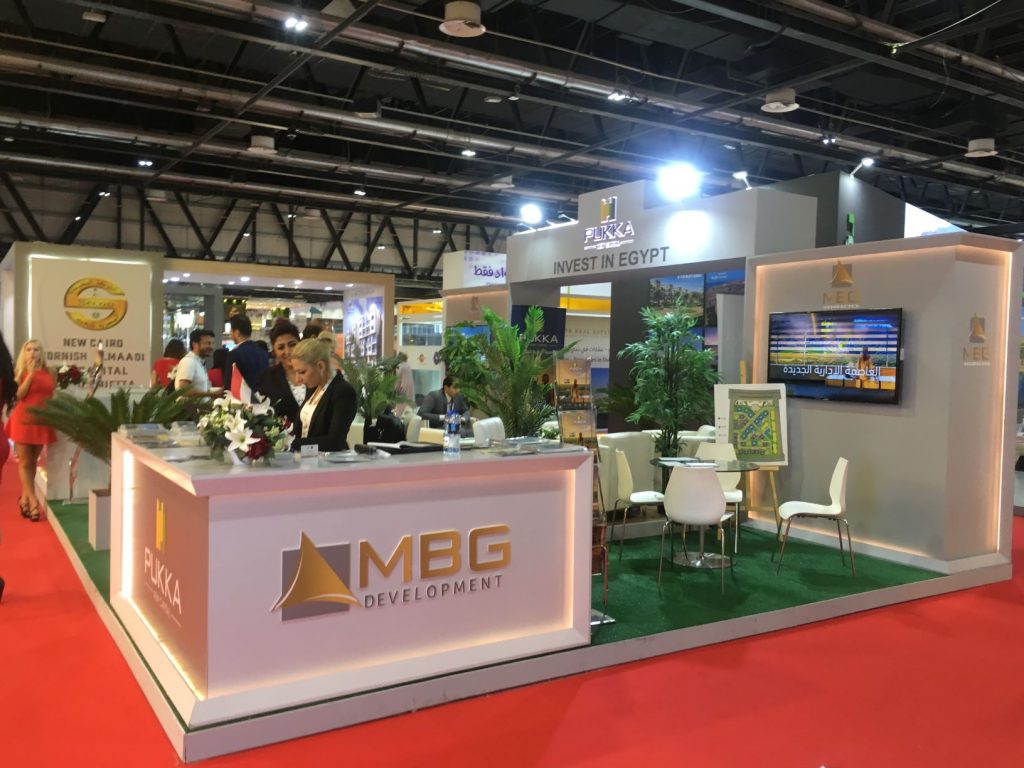 Estande do Egito no Annual Investment Meeting de 2018