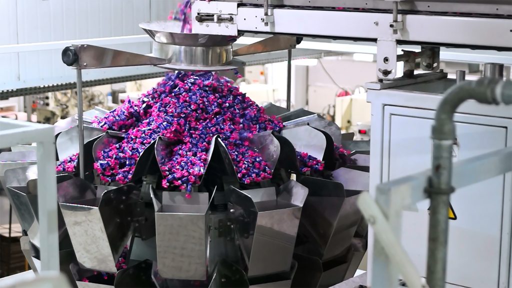 Linha de produção da Florestal