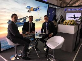 Embraer expôs em feira aeronáutica saudita