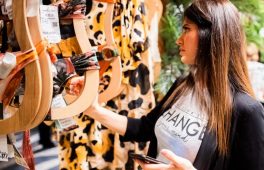 Brazilian fashion in temporary shop at Dubai Mall