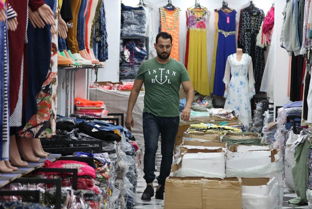 Roupas estão entre os principais produtos exportados pela Jordânia