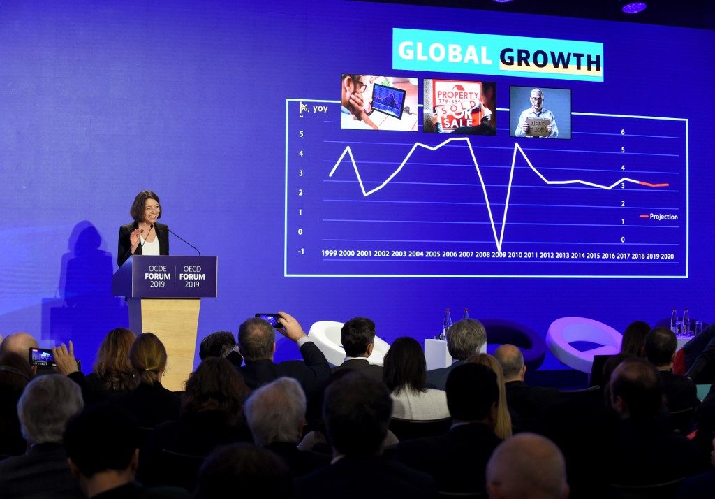 Global growth expected to slow to 3.2% this year, says OECD Laurence Boone, da OCDE