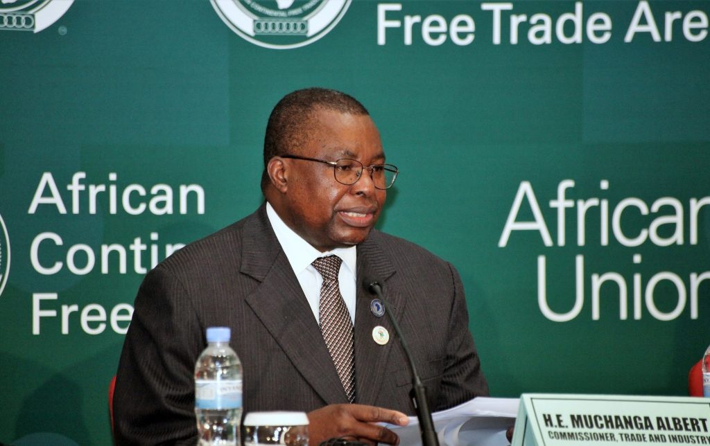Albert Muchanga, comissário de Indústria e Comércio da União Africana