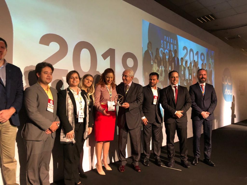 Premiação dos estandes na Apas Show