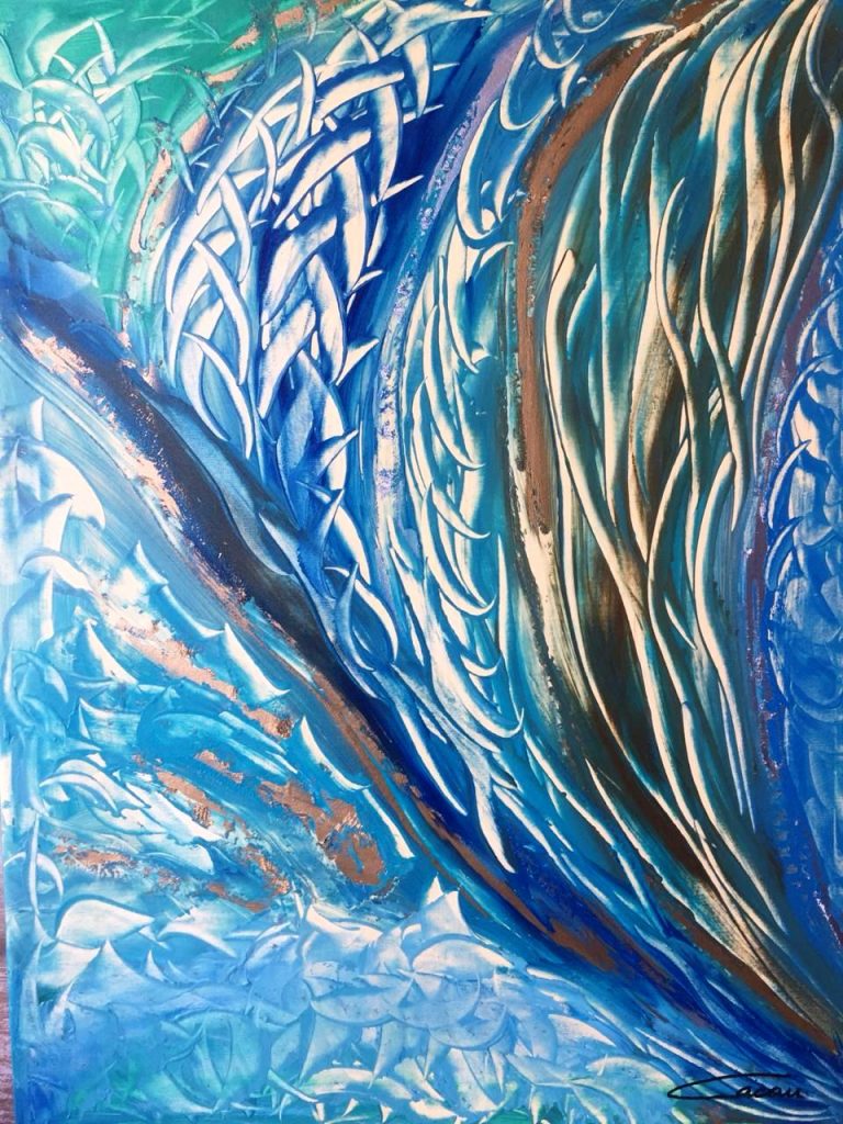 Tela que fará parte da exposição