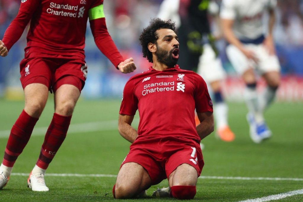 Salah influenciou em queda na islamofobia, diz pesquisa Mohamed Salah em ação
