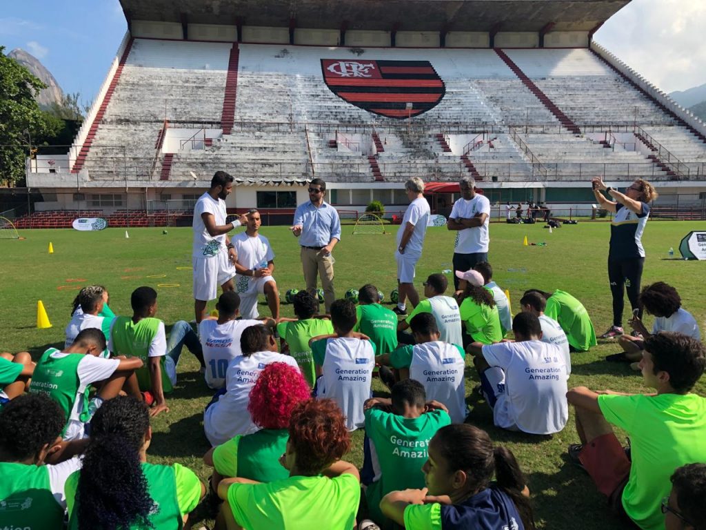 ONU e Catar fizeram evento esportivo no Rio