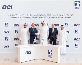Adnoc e holandesa criam líder global de adubos nitrogenados