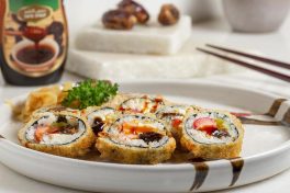 Restaurante de São Paulo serve sushi de tâmaras