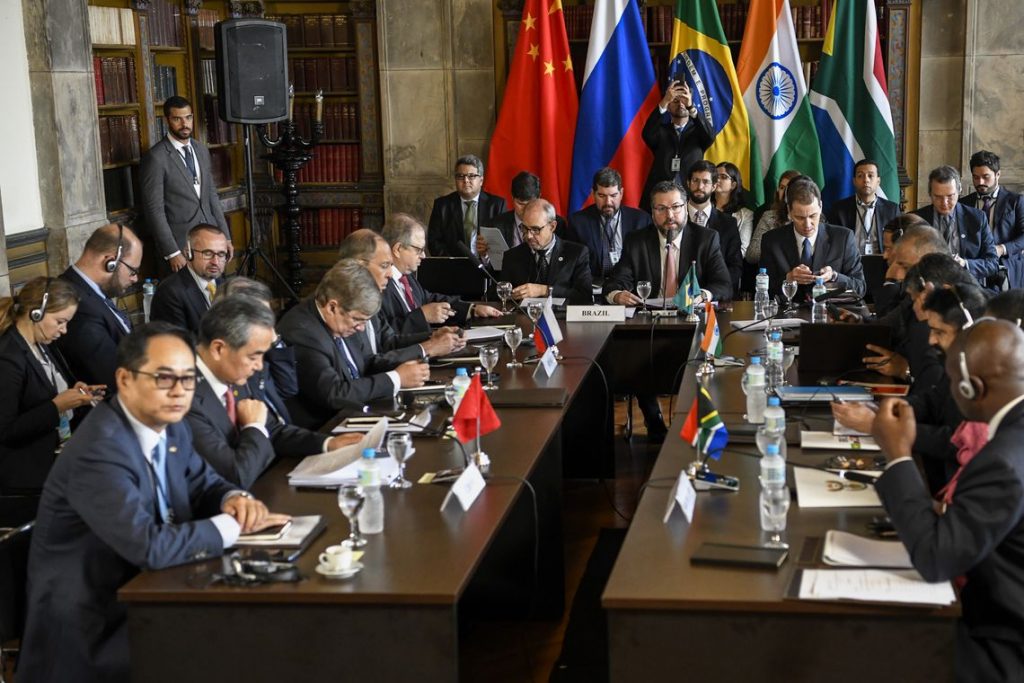 Representanres do Brics no Rio