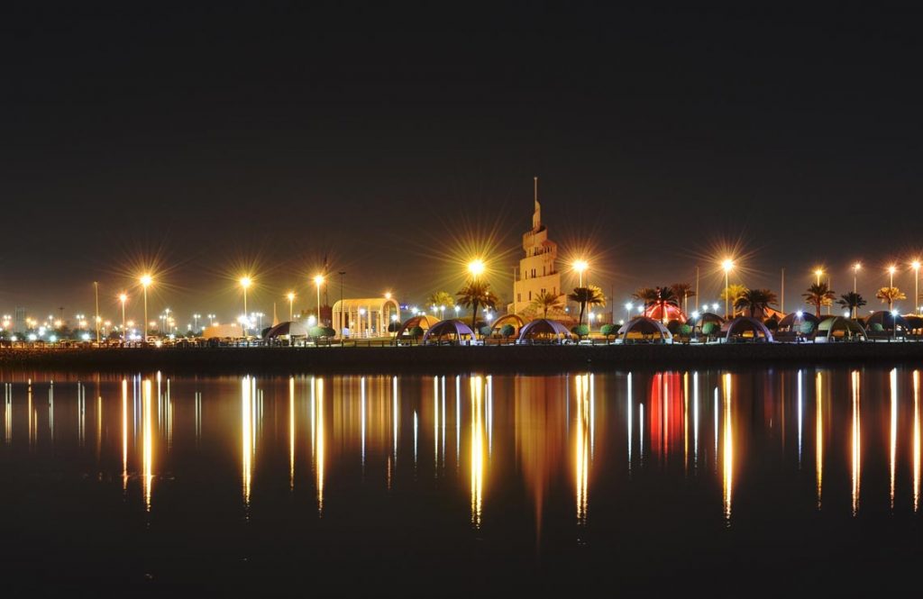 Vista de Dammam, na Arábia Saudita