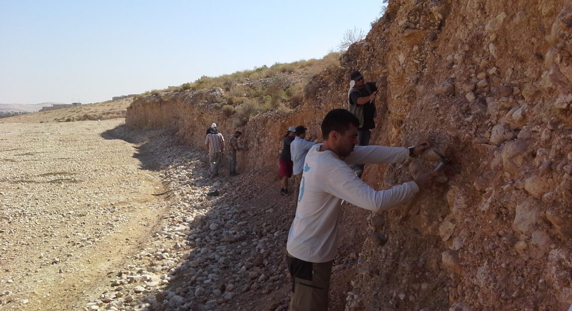 Pesquisa arqueológico na Jordânia