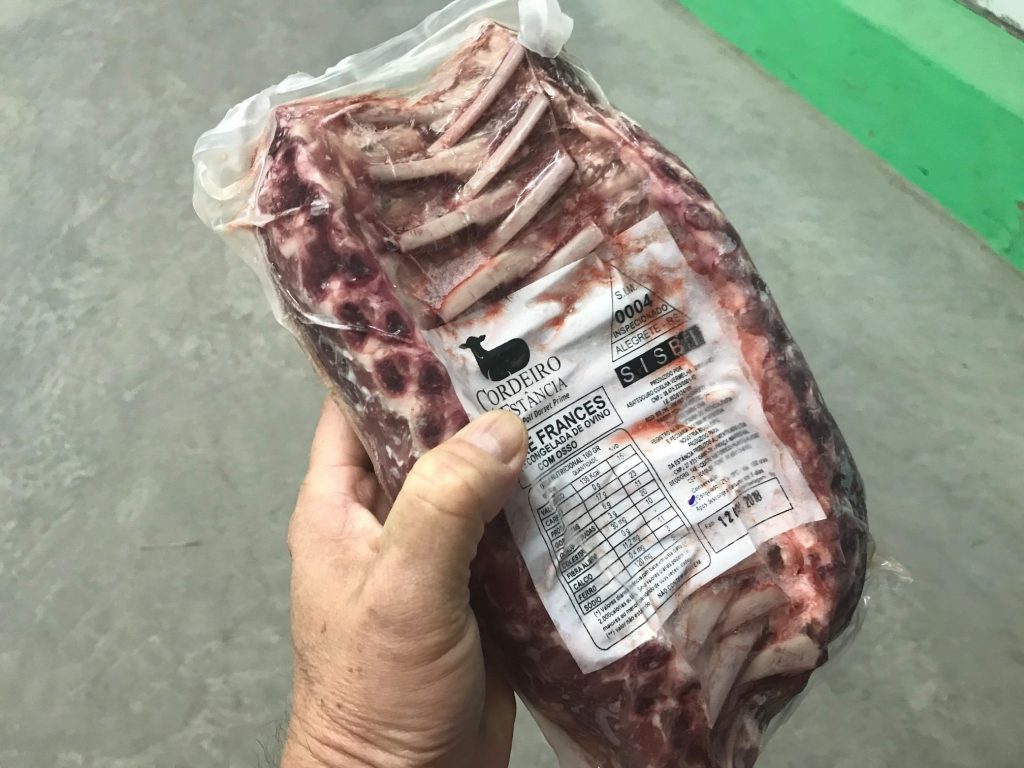 Carne ovina halal