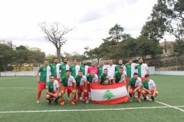Time do Líbano compete na Copa dos Refugiados