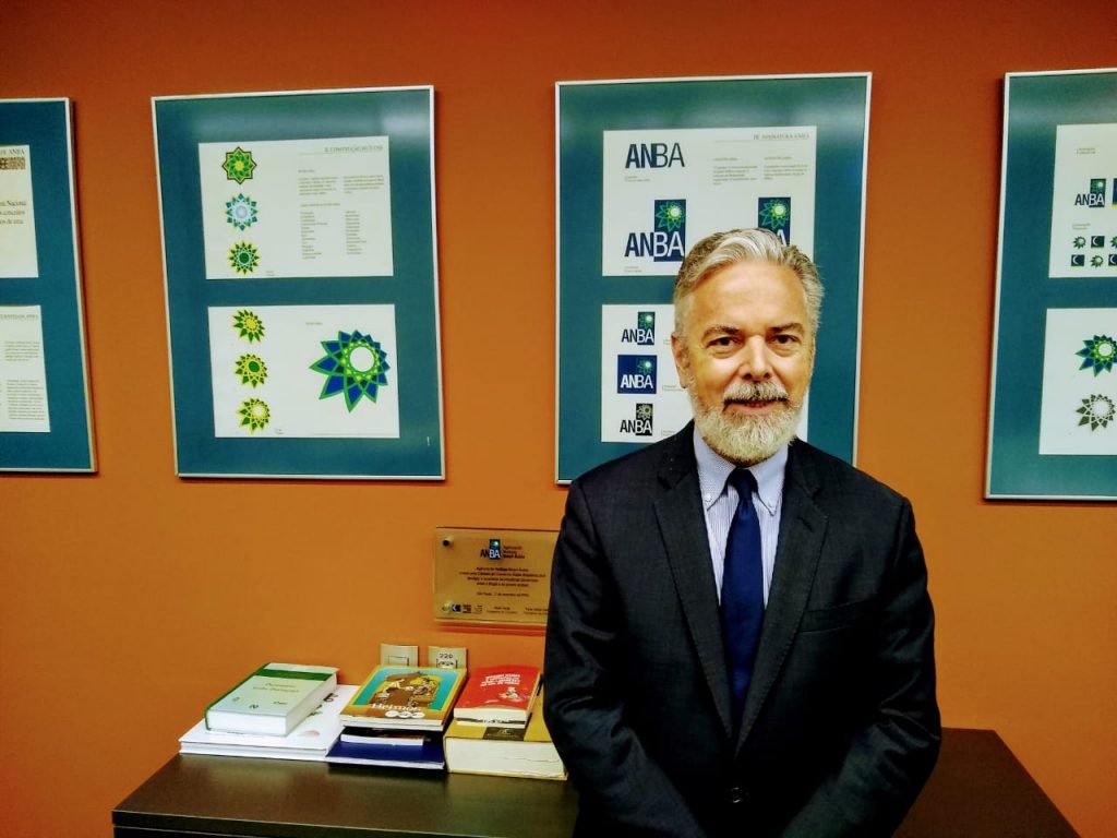 Antonio Patriota na redação da ANBA