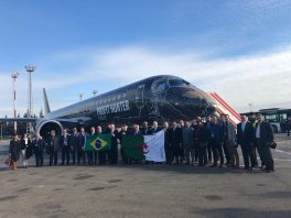 Embraer expõe aeronave em Casablanca e Argel