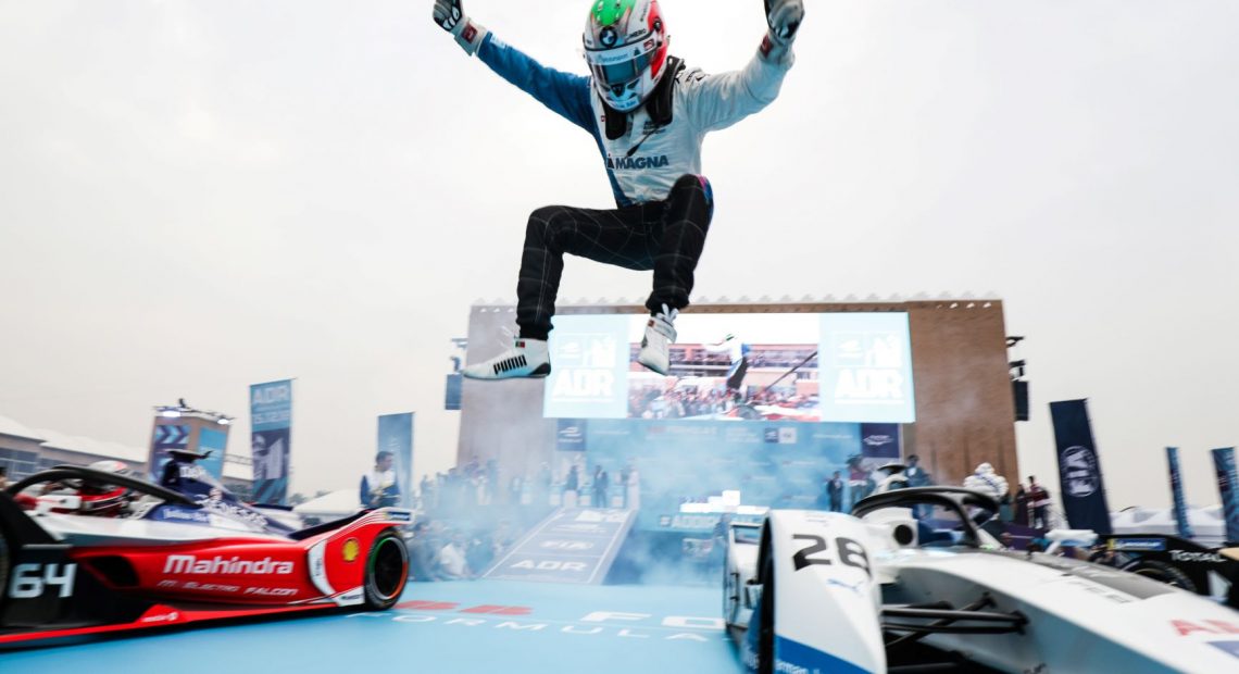 Antônio Félix da COsta ganhou a primeira corrida de Fórmula E disputada na Arábia Saudita