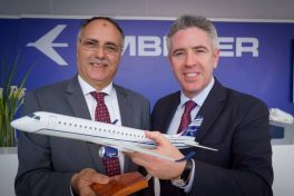 Companhia do Cairo encomenda três aviões da Embraer