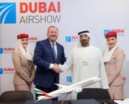 Emirates comprou 80 novas aeronaves durante Dubai Airshow