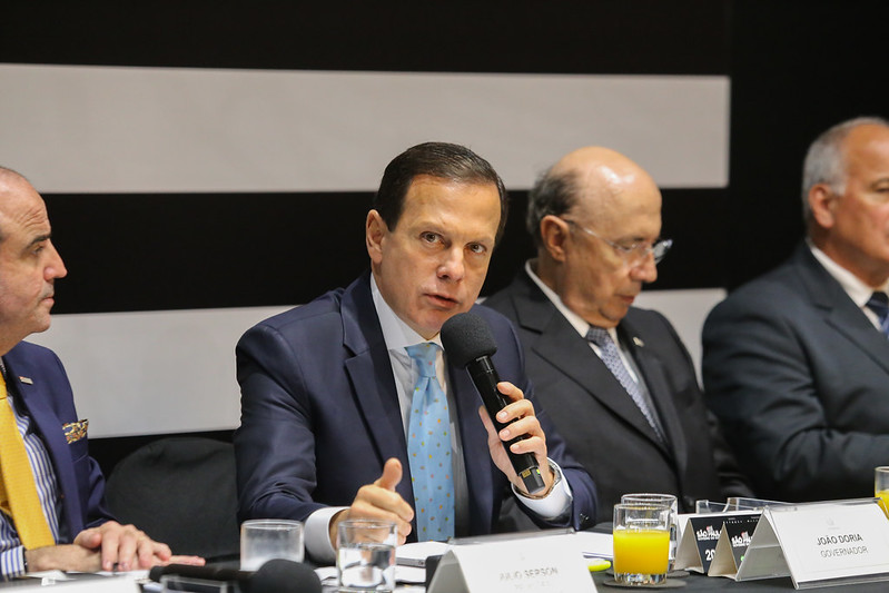 O governador de São Paulo, João Doria, vai liderar missão empresarial a Dubai em fevereiro