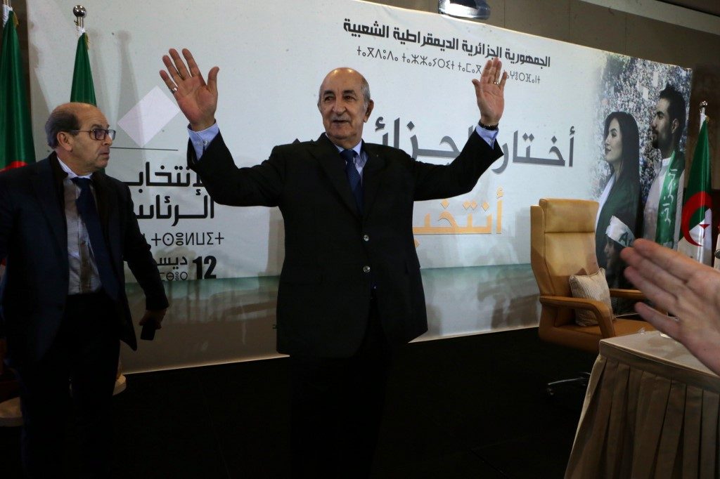 Abdelmadjid Tebboune foi eleito presidente da Argélia