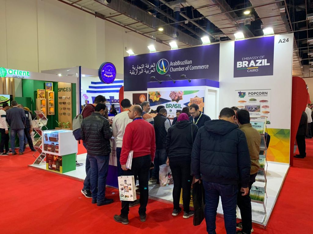 Estande da Câmara Árabe na Food Africa