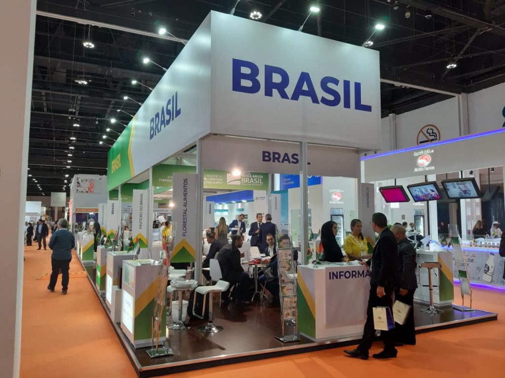 Pavilhão do Brasil na Sial Middle East