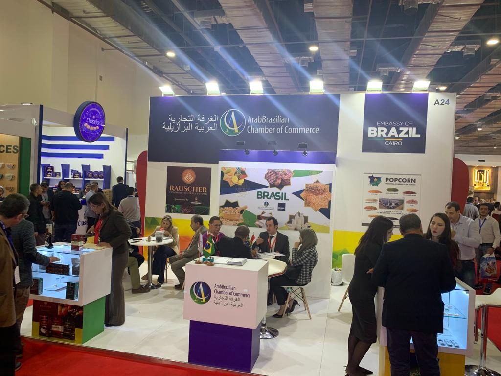 Estande da Câmara Árabe na Food Africa