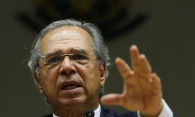 Entrevista coletiva do ministro da economia, Paulo Guedes