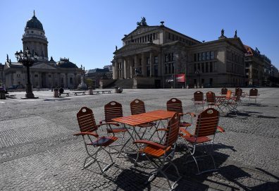 Coronavirus - Gendarmenmarkt Berlin