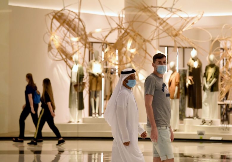 UAE-HEALTH-VIRUS-MALLS