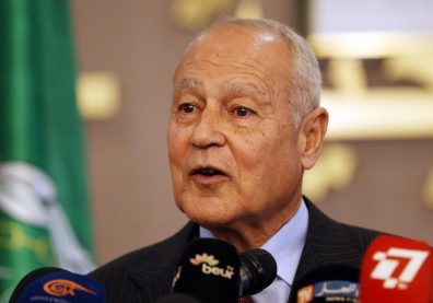 Arab League Secretary General Ahmed Aboul Gheit In Algeria