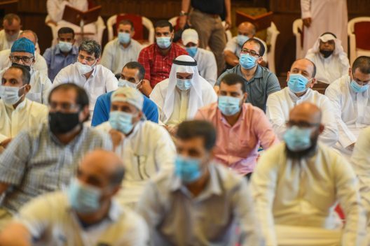 First Friday prayer after months break in Kuwait