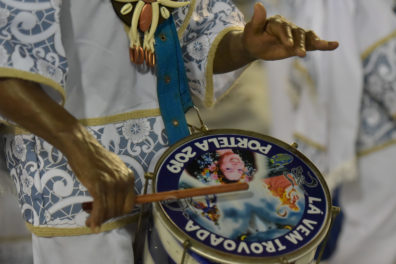 Parade of Portela in Rio 2019 Carnival