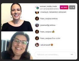 Live stream discussed Arab and Brazilian women