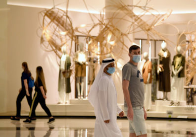 UAE-HEALTH-VIRUS-MALLS