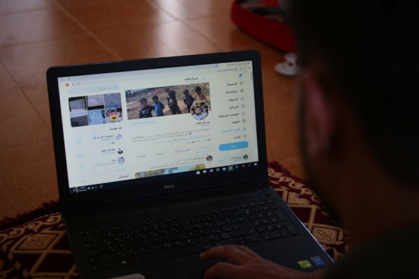 Syrian man helps civil war victims via social media