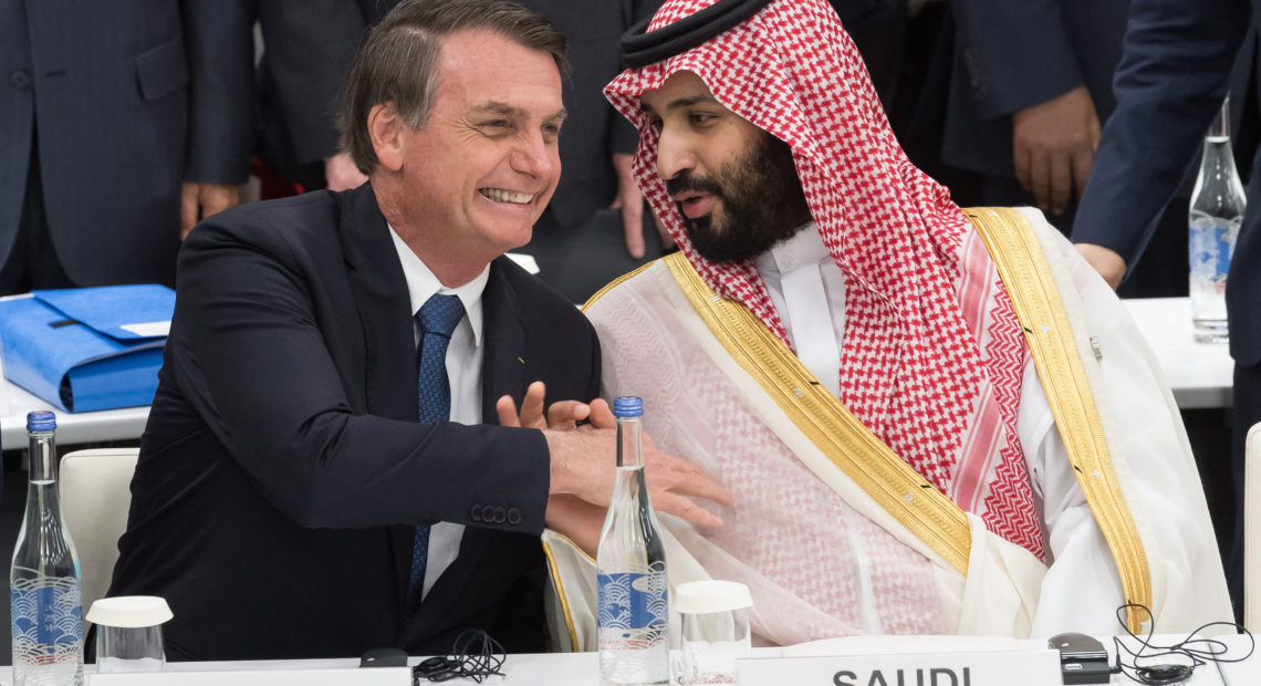 Príncipe saudita conversa com Bolsonaro Agência de Notícias Brasil Árabe