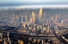KUWAIT-WEATHER-FOG