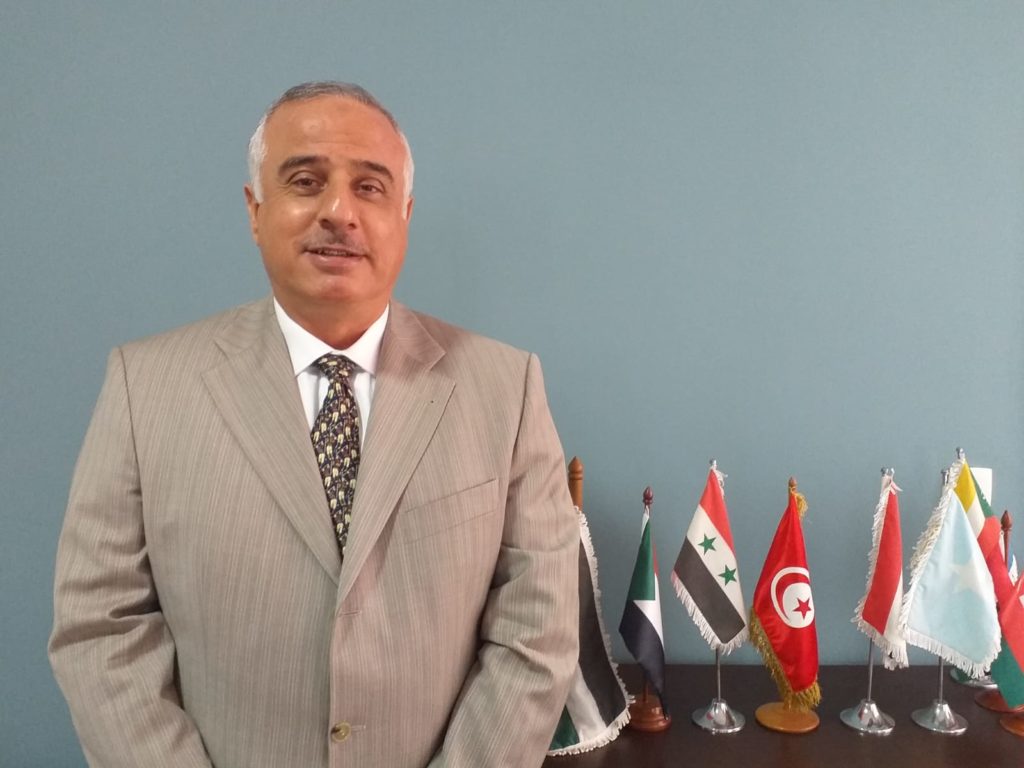 Qais Shqair é chefe da Missão da Liga dos Estados Árabes no Brasil