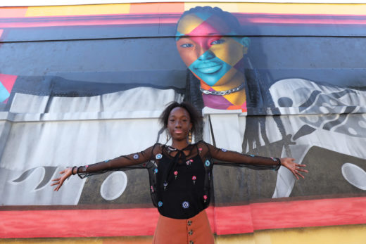 Eduardo Kobra paints wall in São Paulo’s Immigration Museum